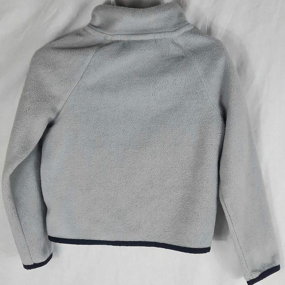 Nike Fleece Toddler Jacket Size 3T Gray Zip Front Pockets